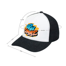 Charger l'image dans la galerie, Casquette/Chapeau de baseball en caoutchouc plié en jean noir FS0809010 impression personnalisé avec logo photo texte motif