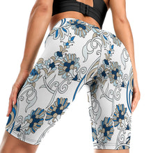 Charger l'image dans la galerie, Impression des multi-images Legging/short de yoga décontracté taille haute femme Y10B personnalisé avec photo motif logo texte