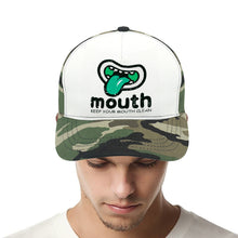 Charger l'image dans la galerie, Chapeau/Casquette de Baseball en Caoutchouc courbé Adulte Camouflage FS0809008 impression personnalisé avec photo logo texte motif