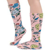 Charger l'image dans la galerie, Chaussettes longues de tendance personnalisées avec photo texte logo motif