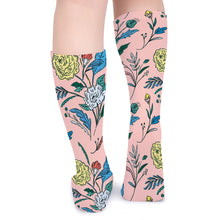 Charger l'image dans la galerie, Chaussettes longues de tendance personnalisées avec photo texte logo motif