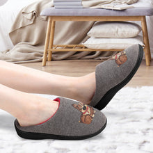 Charger l'image dans la galerie, Chaussons coton pour femmes personnalisées automne et hiver style maison FS0807010