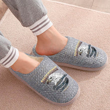 Charger l'image dans la galerie, Chaussons coton pour hommes personnalisées avec photo ou texte