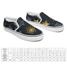 Charger l'image dans la galerie, Chaussures en toile sans lacets SLIP ON personnalisées avec photo logo motif texte (conception une image)