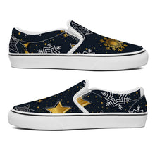 Charger l'image dans la galerie, Chaussures en toile sans lacets SLIP ON personnalisées avec photo logo motif texte (conception une image)