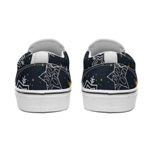 Charger l'image dans la galerie, Chaussures en toile sans lacets SLIP ON personnalisées avec photo logo motif texte (conception une image)