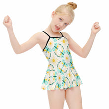 Charger l'image dans la galerie, Maillot de bain tankini fille à volants NT024 design et personnalisé avec votre photo ou texte