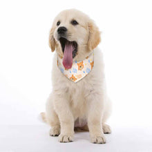 Charger l'image dans la galerie, Collier pour animaux de compagnie écharpe animal foulard triangle bandanas pour chiens chats personnalisé avec photos motif texte logo