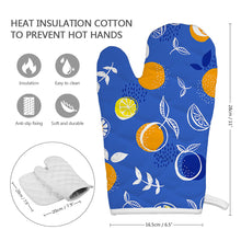 Charger l'image dans la galerie, Combinaison de gants isolants/anti chaleur impression personnalisée avec image logo motif texte