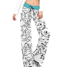 Charger l'image dans la galerie, Pantalon de Yoga avec lacets décontracté Femme XP personnalisé avec photo image logo texte motif (impression des multi-images)