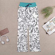 Charger l'image dans la galerie, Pantalon de Yoga avec lacets décontracté Femme XP personnalisé avec photo image logo texte motif (impression des multi-images)