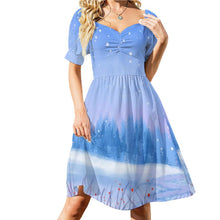 Charger l'image dans la galerie, Robe de plage élégante chic grande taille femme moderne B271 personnalisée avec photo image logo texte motif (impression des multi-images)