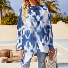 Charger l'image dans la galerie, T-shirt tee shirt à manches longues en col rond femme grande taille personnalisé avec photo logo texte motif (impression des multi-images)