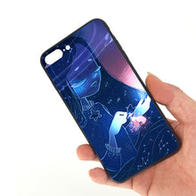 Charger l'image dans la galerie, Coque Verre TPU Noir pour iPhone 7P / 8P personnalisée avec photo