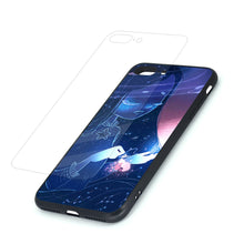 Charger l'image dans la galerie, Coque Verre TPU Noir pour iPhone 7P / 8P personnalisée avec photo