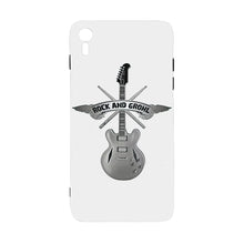 Charger l'image dans la galerie, Coque/Étui TPU de protection iPhone XR original impression personnalisée avec image logo motif texte