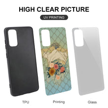 Charger l'image dans la galerie, Coque en Verre trempé Samsung S20 / S20 Plus / S20 Ultra impression personnalisée avec photo texte logo motif