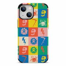 Charger l'image dans la galerie, Coque de téléphone en cuir fibre Série IPhone 13 impression personnalisé avec motif photo logo texte