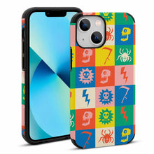 Charger l'image dans la galerie, Coque de téléphone en cuir fibre Série IPhone 13 impression personnalisé avec motif photo logo texte