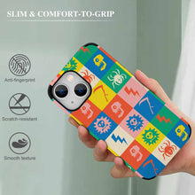 Charger l'image dans la galerie, Coque de téléphone en cuir fibre Série IPhone 13 impression personnalisé avec motif photo logo texte