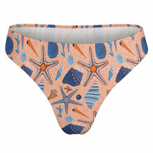 Charger l'image dans la galerie, Slip femme de qualité string femme NZ207 personnalisé avec photo motif logo texte (impression des multi-images)