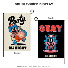 Charger l'image dans la galerie, Drapeau de jardin décoratif extérieur GY0904006 impression personnalisé avec photo motif logo texte