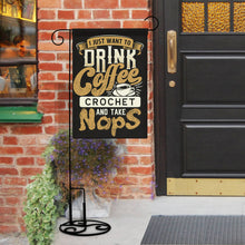 Charger l'image dans la galerie, Drapeau de jardin/cour décoratif bienvenue GY0904007 impression personnalisé avec photo motif texte logo