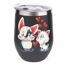 Charger l'image dans la galerie, Gobelet réutilisable en acier inoxydable personnalisé avec photo motif texte logo