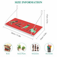 Charger l'image dans la galerie, Étagère murale/étagère de rangement bois JJ0529023 impression personnalisée avec photo motif logo texte