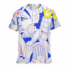 Charger l'image dans la galerie, T-shirt tee shirt adolescent tout imprimés personnalisé avec photo image et logo (tissu en maille)