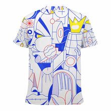 Charger l'image dans la galerie, T-shirt tee shirt adolescent tout imprimés personnalisé avec photo image et logo (tissu en maille)