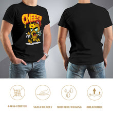 Charger l'image dans la galerie, T-shirt tee shirt en coton à manches courtes homme imprimé sur le devant personnalisé avec photo motif texte logo