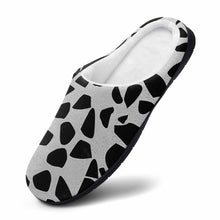 Charger l'image dans la galerie, Pantoufles / chaussons en coton pour homme personnalisé avec photo texte (impression complète une image)