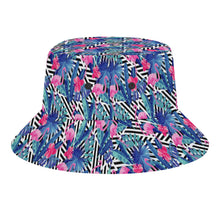 Charger l'image dans la galerie, Impression des trois images chapeau de pêcheur / chapeau bob tendance réversible personnalisé avec motif logo photo texte