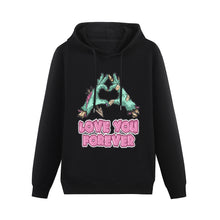 Charger l'image dans la galerie, Sweat pull à capuche homme sans poche personnalisé avec photo motif et logo (imprimé sur le devant)