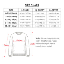 Charger l'image dans la galerie, Sweat / pull rond col pour enfants ado garçon fille personnalisé avec photo image texte