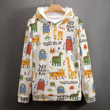 Charger l'image dans la galerie, Pull sweat à capuche unisexe femme homme tout imprimé grande taille personnalisé avec photo texte et motif