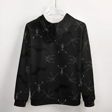 Charger l'image dans la galerie, Impression d’image unique Sweat à capuche zippé/hoodies moderne homme GH personnalisé avec motif image texte logo