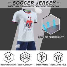 Charger l'image dans la galerie, Maillot de foot / uniforme de football adulte JG6319 Personnalisé avec des chiffres et des lettres
