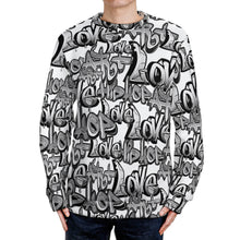 Charger l'image dans la galerie, Pull homme à col rond MY09 personnalisé avec photo et logo (impression d'image unique)