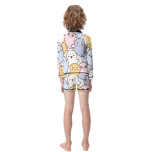 Charger l'image dans la galerie, Maillot de bain 2 pièces/Combinaison de surf enfant fendue ET001 impression personnalisé avec motif photo logo texte