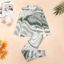 Charger l'image dans la galerie, Pyjama Homme ensemble 2 pièces à manches longues grande taille ITZ personnalisé avec photo motif logo texte (Impression d’image unique)