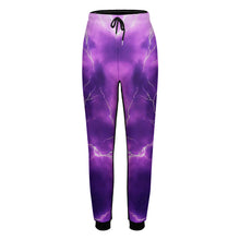 Charger l'image dans la galerie, Pantalon de survêtement homme en polyester personnalisé avec photo et motif (impression sur le devant)