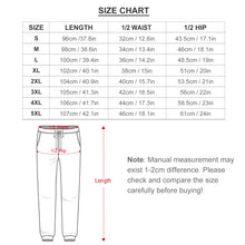 Charger l'image dans la galerie, Pantalon de survêtement homme en polyester personnalisé avec photo et motif (impression sur le devant)