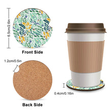 Charger l'image dans la galerie, Sous-verre de voiture à la mode et durable personnalisé et imprimé avec vos photos/images ou texte