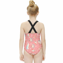 Charger l'image dans la galerie, Maillot de bain une pièce à la mode pour filles NT018 personnalisé et imprimé avec photos images ou texte