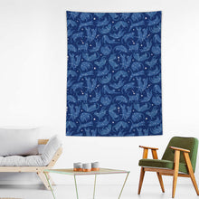 Charger l'image dans la galerie, Tapisserie murale tissu à la mode (version verticale) impression personnalisée avec motif logo texte photo