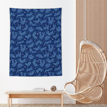 Charger l'image dans la galerie, Tapisserie murale tissu à la mode (version verticale) impression personnalisée avec motif logo texte photo