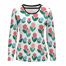 Charger l'image dans la galerie, Impression des multi-images Haut à découpes à manches longues Ample Femme NZ051 personnalisé avec photo motif logo texte