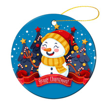 Charger l'image dans la galerie, Décoration ronde de Noël Personnalisé avec photo ou logo